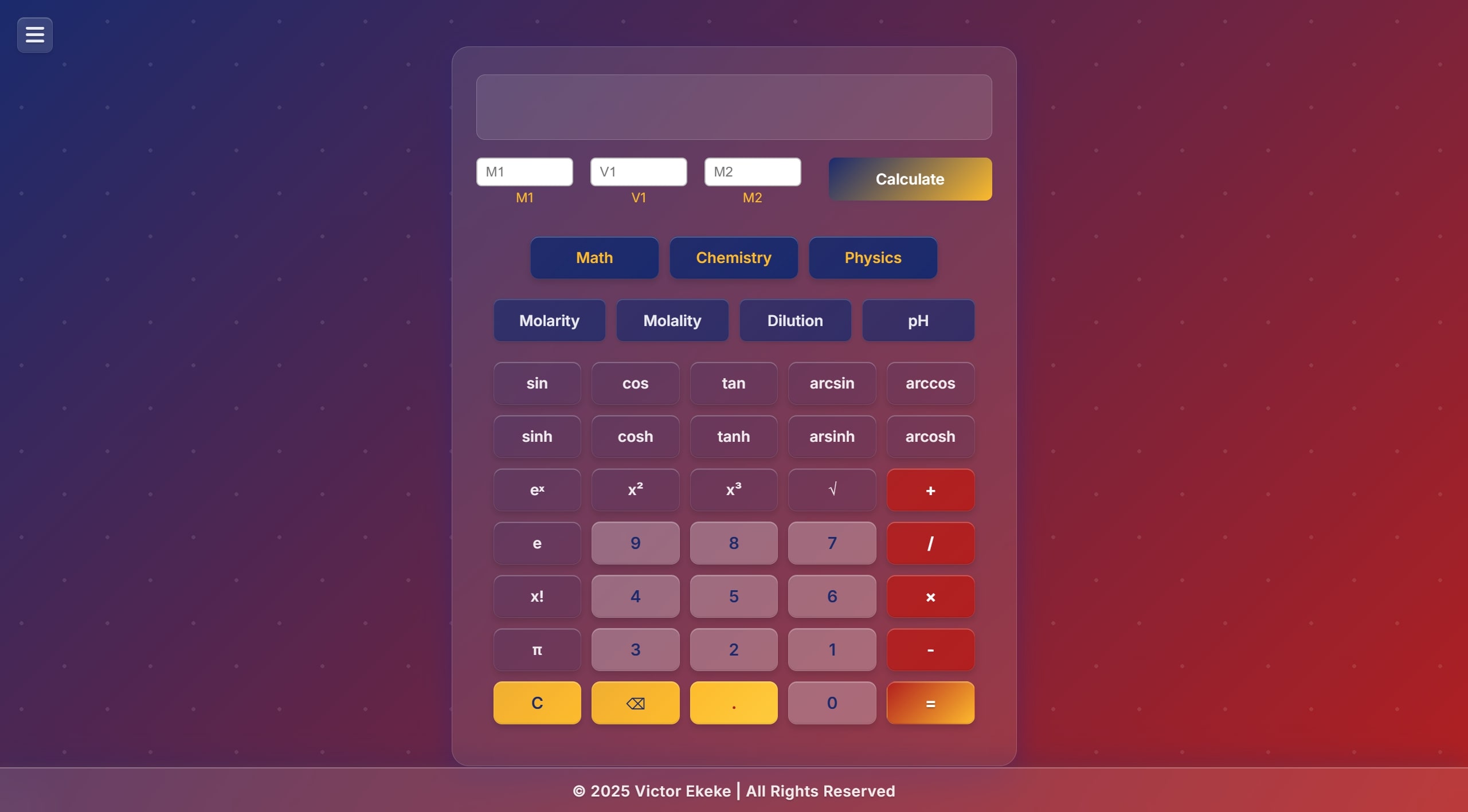 Simple & Scientific Calculator